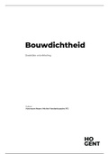 taak 3 bouwdichtheid (stedelijke ontwikkeling 14/20)