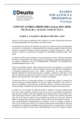 Examen Ética Cívica y Profesional