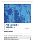 Samenvatting Arbeidsrecht - Arbeidsrecht Begrepen (8e druk)