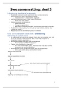 Samenvatting SWO: deel 3 van de cursus 