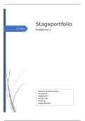 Stageportfolio praktijkleren stage 3 HBO verpleegkunde