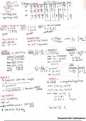 Precalculus Final Exam Study guide