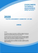 FAC3703 ASSIGNMENT 2 SEMESTER 1 OF 2020
