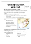 IEB Grade 12 Geography-Strategies for industrial development