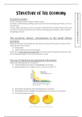 IEB Grade 12 Geography-Structure of the Economy