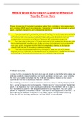 NR 439 Week 8 Discussion 2022/2023  Please choose one of the patient scenarios below. Next, complete a rapid assessment, and provide a SBAR report to a classmate. Remember to include all concepts of patient safety, standard precautions, and professional s