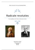 Werkstuk "Radicale revoluties"