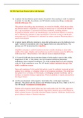 NR 508 Final Exam Practice latest 2022/2023 Question and Answers with Rationale  A patient who has diabetes reports intense discomfort when needing to void. A urinalysis is normal. To treat this, the primary care NP should consider prescribing: A patient 