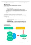 Samenvatting Algemene Economie, H1, H6, H7, H8, H10, H11, H12