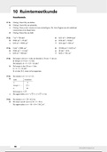 Moderne Wiskunde, 10e Editie, 2 Havo/Vwo, Hoofdstuk 9: Lineaire Vergelijkingen + Hoofdstuk 10: Ruimtemeetkunde