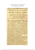 TRABAJO SOBRE LA DECLARACIÓN DE LOS DERECHOS DE LA MUJER Y LA CIUDADANA (GRATIS) pdf