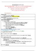 BLP Procedure Plans Cheat Sheet Summary