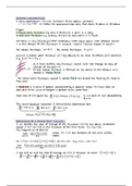 Vector Calculus Notes (math for engineering)