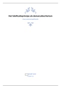 Essay wetenschapsfilosofie PB1302 (7!!)