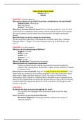 NR 228 Final Exam Study Guide Chapter 1 to 11;Graded A+  (Chamberlain College Of Nursing )