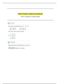 MATH 114 Week 1 Section 13.2 Homework|Graded