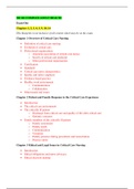 NR 341 Week 3 Exam One Study Guide (Chapters 1, 2, 3, 4, 5, 9, 10, 14);Chamberlain College Of Nursing