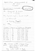 MAT0511 ASSIGNMENT 3-6 SOLUTIONS 