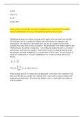 GCU|MAT 150 TOPIC 4 DQ 1 How would you teach the concept of multiplication of fractions? If a student doesn’t understand it this way, what alternate method can you use?