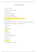 MN568 Unit 10 Final Exam (Latest), MN568 Unit 2 Exam, MN568 Unit 4 Exam, MN568 Unit 6 Exam, MN568 Unit 8 Exam ( 2 Latest Versions of Exam 2, 4, 6, 8): Kaplan University (Verified Answers, Download to Score A)