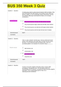 ASHFORD UNIVERSITY BUS 350 Week 3 Quiz WITH LATEST ANSWERS GRADE A