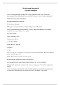 NR 327 RN Maternal Newborn Online Practice A