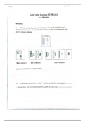 Molecular & Cellular Biology (BIOL 1090) - Lecture Notes, Seminar Worksheets & Answers