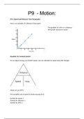 GCSE AQA 9-1 - Physics - Motion