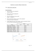 ACCT 212 Individual Project Questions And Answers Graded A Score 100%