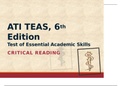 ATI TEAS Test Study Guide-TEAS 6 Exam Prep Manual for the Test of Essential Academic Skills, Sixth Edition