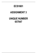 ECS1601 Assignment 3 Semester 1 2020