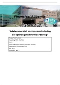 Financieel rijbewijs adviesvoorstel