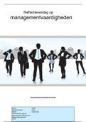 Cijfer 9!! Managementvaardigheden moduleopdracht inclusief beoordeling