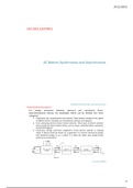 AC Motors- Synchronous & asynchronous