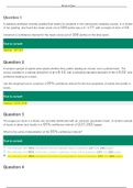 MATH 225N Week 6 Statistics Quiz Solutions > Fall 2019 -Chamberlain College Of Nursing: All the Attempted Solutions Correct.