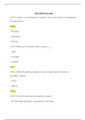 POLI 330N Week 1 Quiz / POLI330 Week 1 Quiz (Latest-2020): Chamberlain College of Nursing (All correct answers, Already graded A)