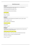 POLI 330N Week 2 Quiz / POLI330 Week 2 Quiz (Latest-2020): Chamberlain College of Nursing (All correct answers, Already graded A)