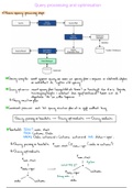 Query processing and optimisation