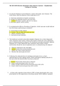 NR305 HESI Review Questions with Answers (Latest) - Chamberlain College of Nursing(Verified answers, download to score A)