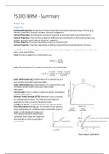 Summary (IBPM - Introduction Building Physics and Material Science - 7S3X0)