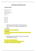 ADULT HEAL NR220: Module3CaseStudy (2020 ALL CORRECT ANSWERS) CHAMBERLAIN COLLEGE OF NURSING