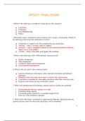 OPS571 FINAL EXAM(2022/2023)     1.Which of the following is considered a major process flow structure?  Lead Time Fabrication Lean Manufacturing Project    2.ISO audits result in certifications that are done by first, second, or third parties. Which of t