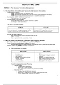 MGT 431: Final Exam Study Guide