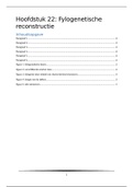 Campbell Eleventh Edition Hoofdstuk 22 Phylogenetic Reconstruction