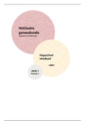 Samenvatting Nucleaire Geneeskunde Periode 1