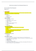 NR 661 Know presentation DX and Management Diagnoses List (Study Guide) (2020): Chamberlain College of Nursing