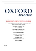  FAC1503 EXAM PACK 2020 UPDATED TO OCTOBER/NOVEMBER 2019 PAPER