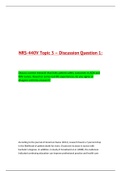 NRS-440V Topic 3 – Discussion Question 1:(2022/2023) Discuss current research that links patient safety outcomes to ADN and BSN nurses. Based on some real-life experiences, do you agree or disagree with this research?