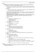 BBH 316 Exam 3 Study Guide 