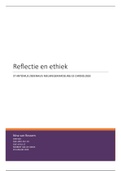 Normatieve professionalisering / Reflectie en ethiek PL4